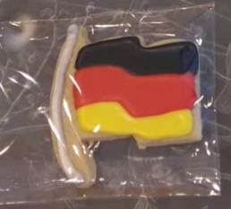 German Flag Cookie